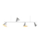 Aldex Lampa Wisząca FORM 4 WHITE 4 x max 15W LED (1108L)