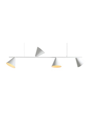 Aldex Lampa Wisząca FORM 4 WHITE 4 x max 15W LED (1108L)