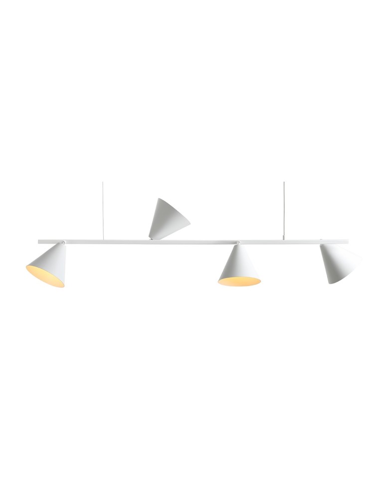 Aldex Lampa Wisząca FORM 4 WHITE 4 x max 15W LED (1108L)
