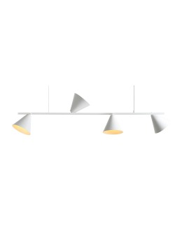 Aldex Lampa Wisząca FORM 4 WHITE 4 x max 15W LED (1108L)