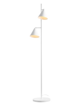 Aldex Lampa Stojąca FORM 2 WHITE 2 x max 15W LED (1108A_2)