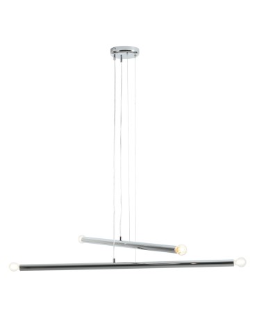 Aldex Lampa Wisząca TUBO 4 CHROME 4 x max 10W LED (1072L4)