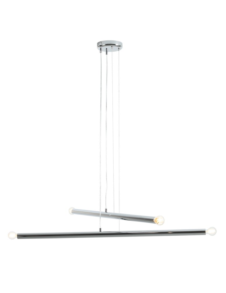 Aldex Lampa Wisząca TUBO 4 CHROME 4 x max 10W LED (1072L4)