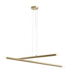 Aldex Lampa Wisząca TUBO 4 BRASS 4 x max 10W LED (1072L40)