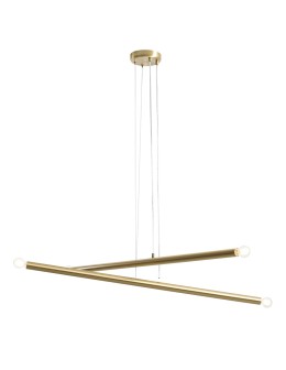 Aldex Lampa Wisząca TUBO 4 BRASS 4 x max 10W LED (1072L40)