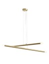 Aldex Lampa Wisząca TUBO 4 BRASS 4 x max 10W LED (1072L40)
