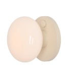 Aldex Kinkiet FLO CREAM S(żarówki w zestawie) 1 x max 10W LED (7000C9_S)