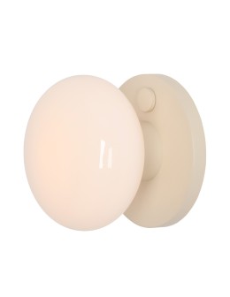 Aldex Kinkiet FLO CREAM S(żarówki w zestawie) 1 x max 10W LED (7000C9_S)