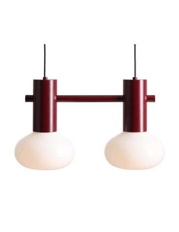 Aldex Lampa Wisząca FLO 2 RUBY S(żarówki w zestawie) 2 x max 10W LED (7000H27_S)