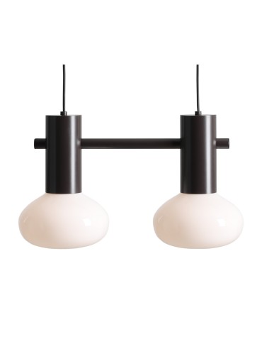 Aldex Lampa Wisząca FLO 2 MOKKA S(żarówki w zestawie) 2 x max 10W LED (7000H28_S)