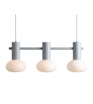 Aldex Lampa Wisząca FLO 3 GREY S(żarówki w zestawie) 3 x max 10W LED (7000E22_S)