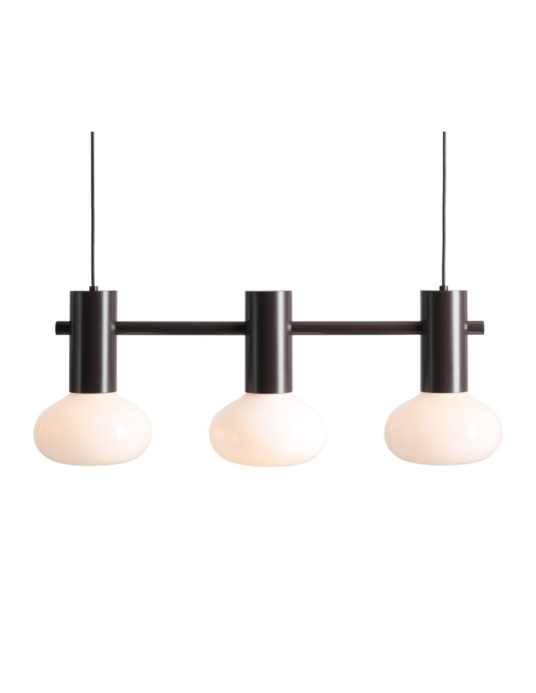 Aldex Lampa Wisząca FLO 3 MOKKA S(żarówki w zestawie) 3 x max 10W LED (7000E28_S)