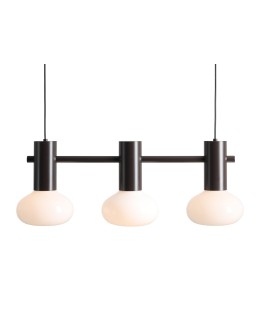Aldex Lampa Wisząca FLO 3 MOKKA S(żarówki w zestawie) 3 x max 10W LED (7000E28_S)