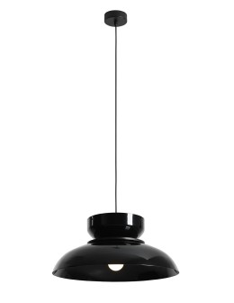 Aldex Lampa Wisząca ALDO DARK BLACK GLOSS (47+ 23+ wood) 1 x max 15W LED (1152G3_3_C)
