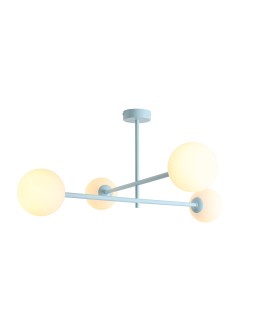 Aldex PLAFON PINNE 4 BABY BLUE 4 x max 10W LED (1080PL_L29)