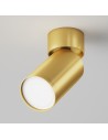 Maytoni FOCUS S Ceiling Lamp 1xGU10 10W Gold Mat C050CL-U-1MG.