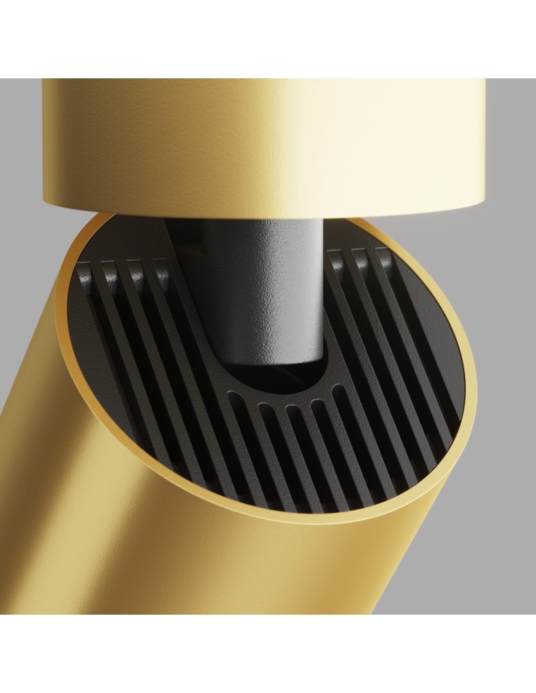 Adjustable ceiling lamps - spots - Maytoni FOCUS S Ceiling Lamp 1xGU10 10W Gold Mat C050CL-U-1MG. - product kolory-swiatla.pl 3