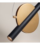 Lampy wiszące pojedyncze - Maytoni Enigma Wisząca Regulowana LED 5W 350lm 3000K Mosiądz MOD150PL-L5BS3K - produkt 4