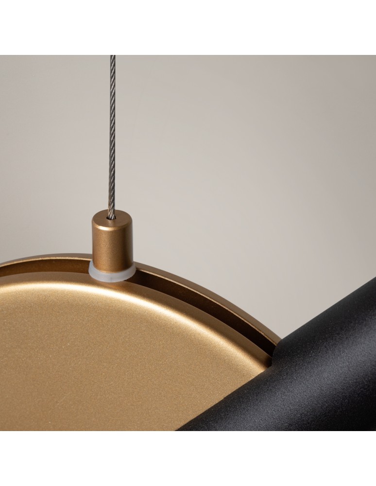 Single pendant lamps - Maytoni Enigma Pendant Adjustable LED 5W 350lm 3000K Brass MOD150PL-L5BS3K - product kolory-swiatla.pl 5