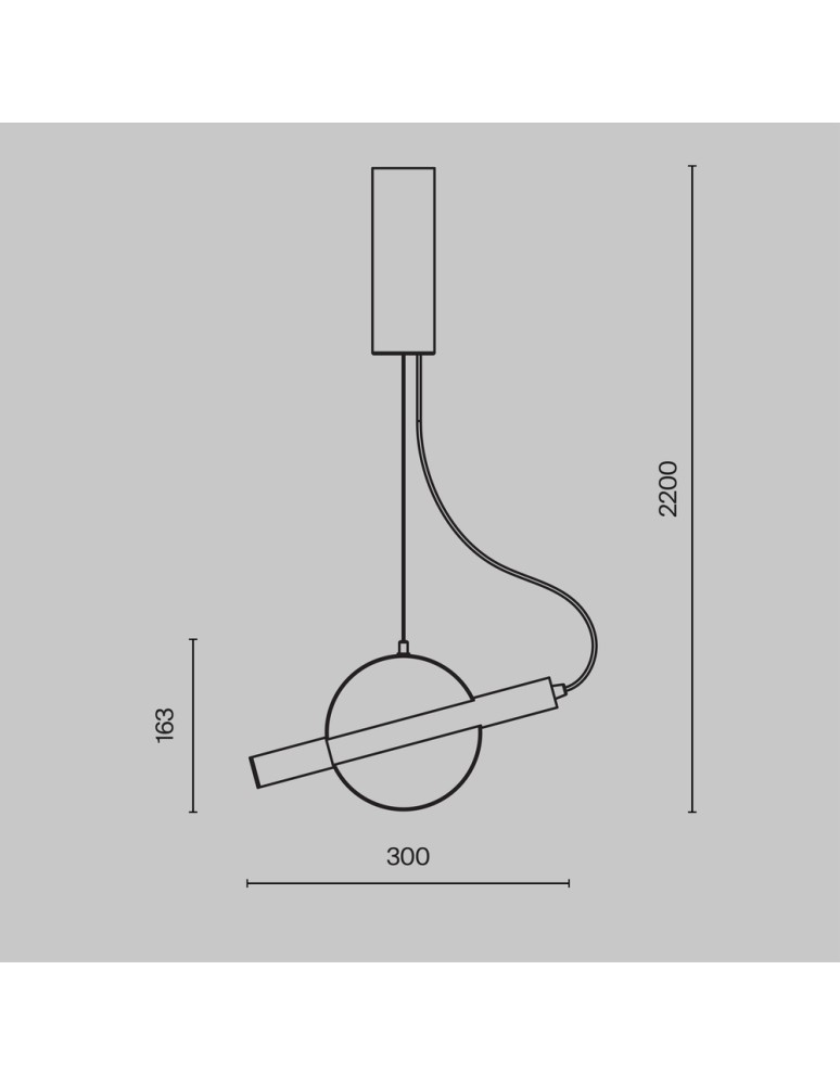 Lampy wiszące pojedyncze - Maytoni Enigma Wisząca Regulowana LED 5W 350lm 3000K Mosiądz MOD150PL-L5BS3K - produkt kolory-swiatla.pl 8