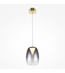 Single pendant lamps - Maytoni Splash Modern LED Pendant Lamp 7W 280lm 3000K Gold MOD282PL-L8G3K. - product 1