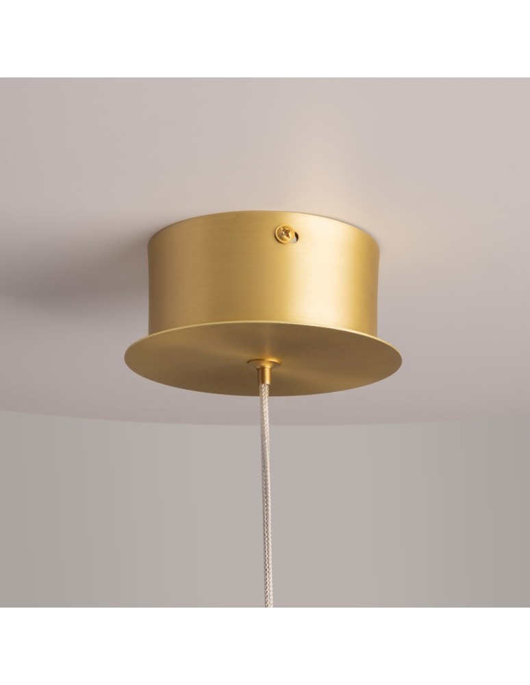Lampy wiszące pojedyncze - Maytoni Splash Lampa Wisząca Nowoczesna LED 7W 280lm 3000K Złoty MOD282PL-L8G3K - produkt kolory-swiatla.pl 6