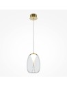 Maytoni Splash Lampa Wisząca Nowoczesna LED 7W 620lm 3000K Złoty MOD282PL-L8G3K1