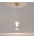 Single pendant lamps - Maytoni Splash Modern LED Pendant Lamp 7W 620lm 3000K Gold MOD282PL-L8G3K1. - product 2