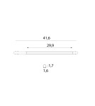 Maxlight M0056Z Magnetic Linia płaska 42cm Zigbee Lampa Systemu Magnetic biały
