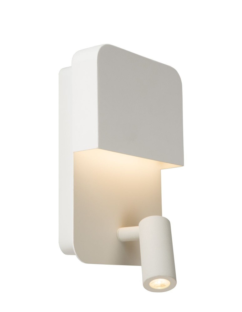 Reading wall lamps - Lucide BOXER Wall mounted LED white 79200/08/31 - product kolory-swiatla.pl 1