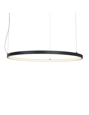 Maxlight P0656 Visual Hor 24W Lampa Wisząca czarny