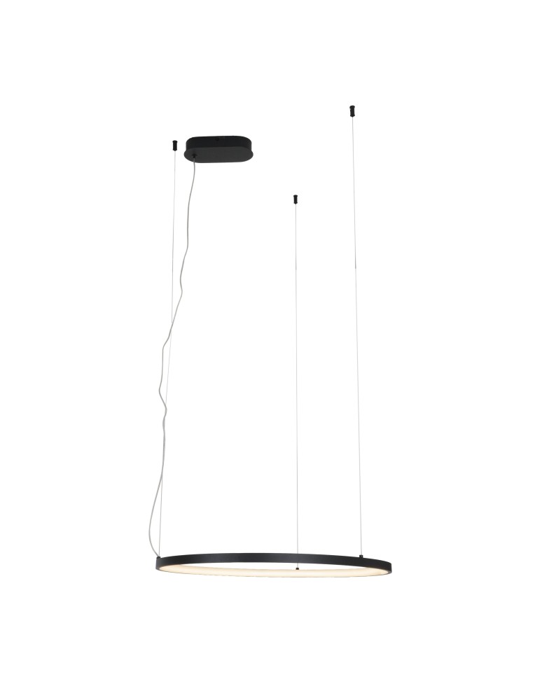Maxlight P0656 Visual Hor 24W Lampa Wisząca czarny