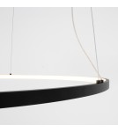 Maxlight P0656 Visual Hor 24W Lampa Wisząca czarny