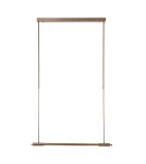 Maxlight P0659D Flusore Lampa Wisząca brushed copper