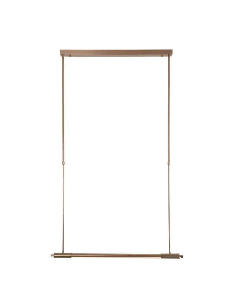 Maxlight P0659D Flusore Lampa Wisząca brushed copper