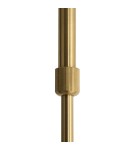 Maxlight P0660D Flusore Lampa Wisząca złoty szczotkowany