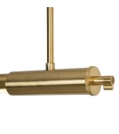 Maxlight P0660D Flusore Lampa Wisząca złoty szczotkowany