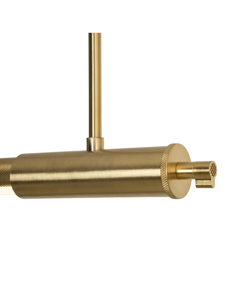 Maxlight P0660D Flusore Lampa Wisząca złoty szczotkowany