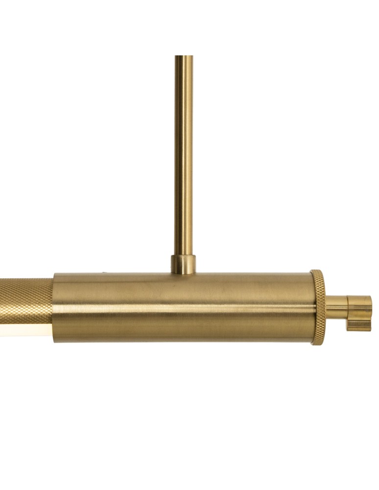 Maxlight P0660D Flusore Lampa Wisząca złoty szczotkowany