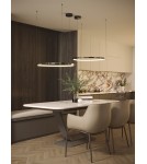 Maxlight P0662D Cayenne 80cm Lampa Wisząca czarny szczotkowany