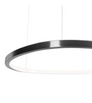 Maxlight P0662D Cayenne 80cm Lampa Wisząca czarny szczotkowany
