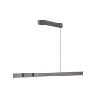 Lampy wiszące nad biurko - Paul Neuhaus Pure-Moto-Rise Wisząca Z Regulacją Wysokości, Szerokości I Barwy Światła Pilotem Ciemny Szary 2545-15 - produkt 9