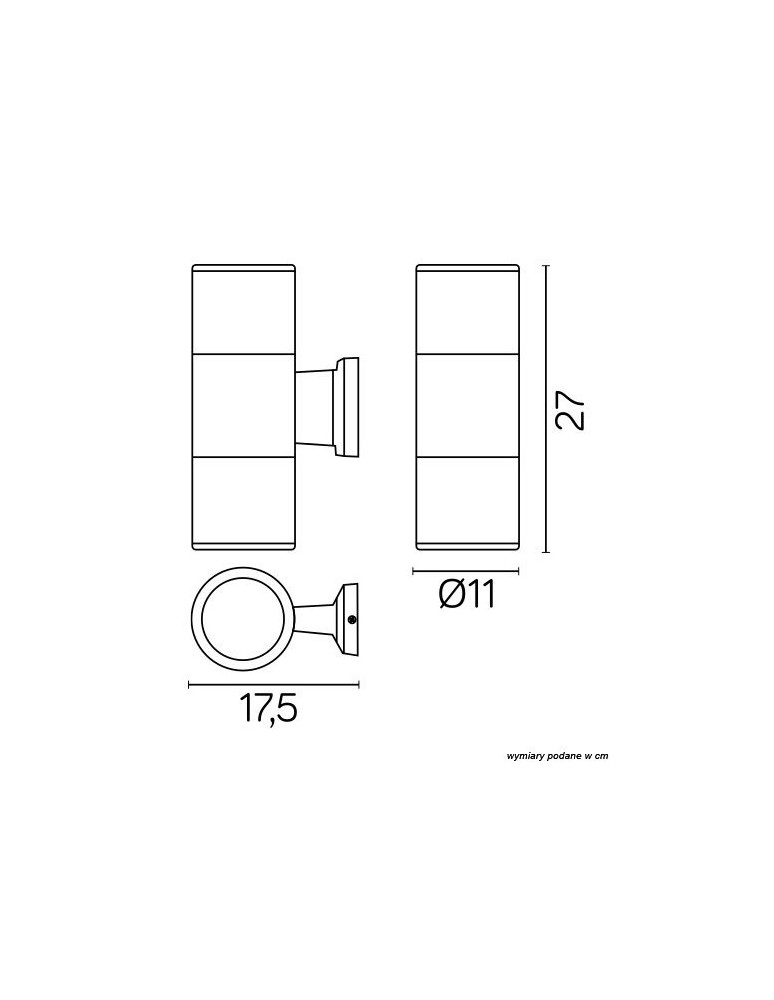 SU-MA Adela 7001 BL Wall lamp.