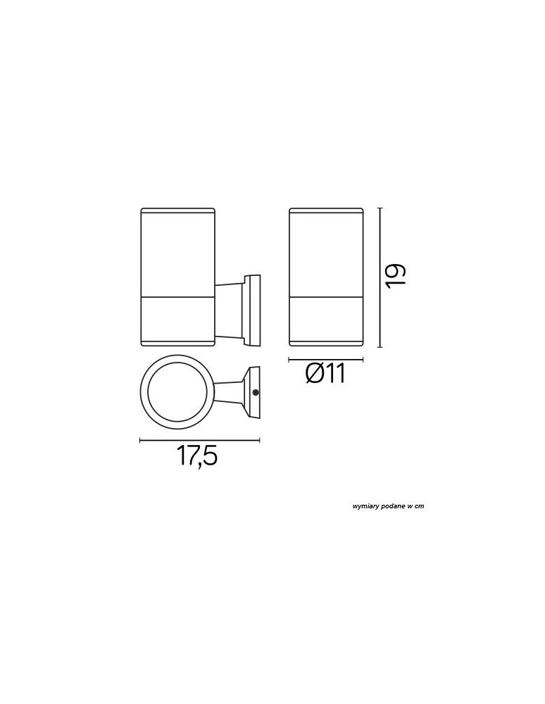 SU-MA Adela 7002 BL Wall lamp.