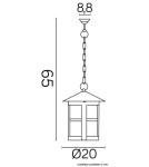 SU-MA Cordoba II K 1018/1/TD Pendant.