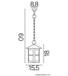 SU-MA CORDOBA K 1018/1/T Pendant.