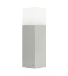 SU-MA CUBE 33cm 1x20W E27 230V Srebrny CB-330 AL Stojąca