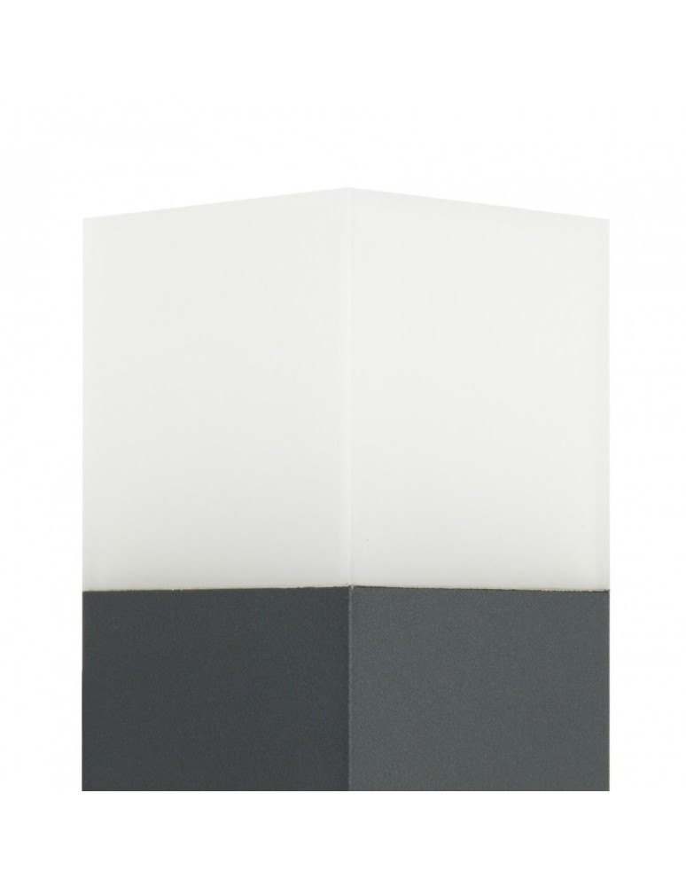 SU-MA CUBE 58cm 1x20W E27 230V Ciemny popiel CB-580 DG Stojąca