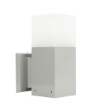 SU-MA CUBE 1x20W E27 230V Silver CB-K AL Wall lamp