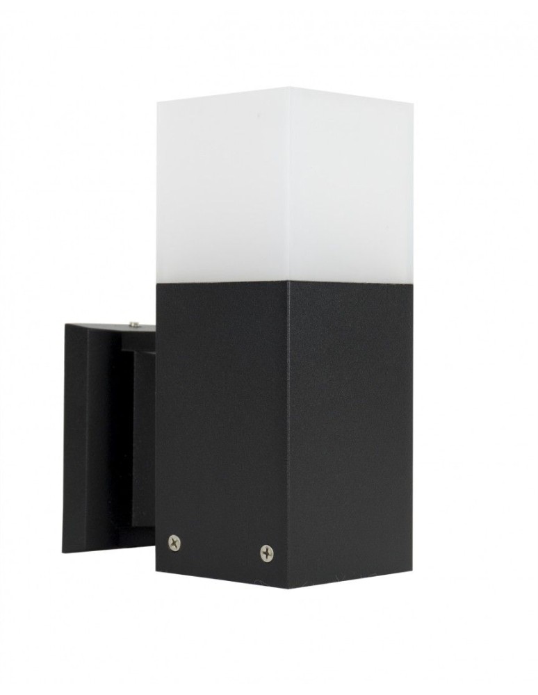 SU-MA CUBE 1x20W E27 230V Black CB-K BL Wall lamp